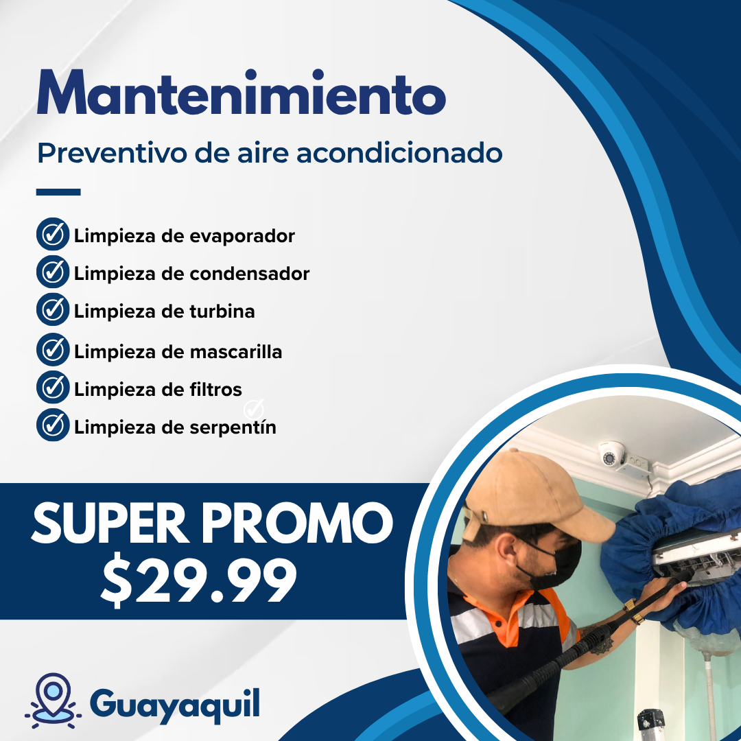 Mantenimiento de Aire Acondicionado Guayaquil